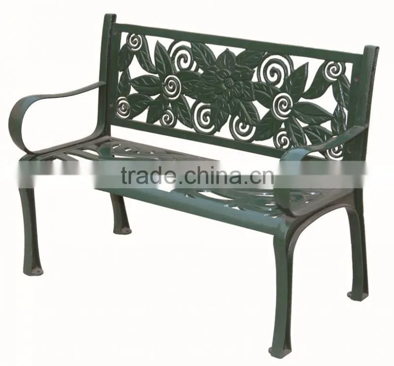 Trade Assurance outdoor bench chair cast iron park bench supplier