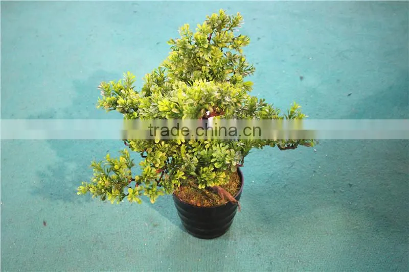 Home garden decoration 50cm to 160 cm hight small indoor canadian artificial green pot plastic similar pine trees ELSPZ02 0903