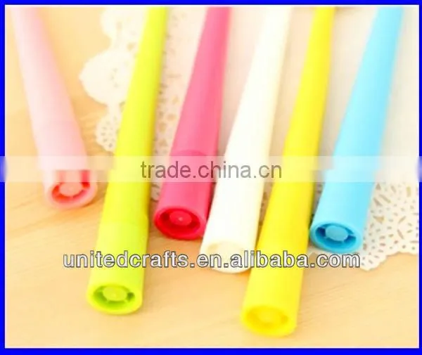 flexible pending animals head shape ball pen