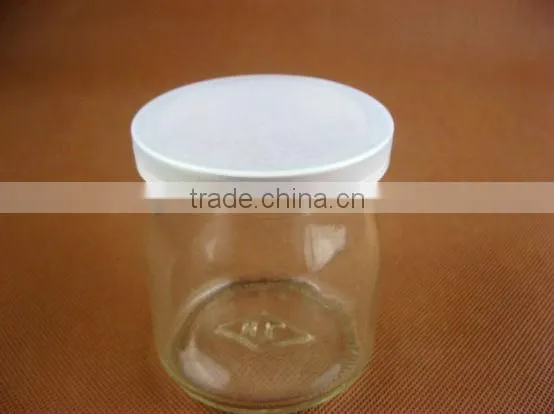 Glass pudding bottle
