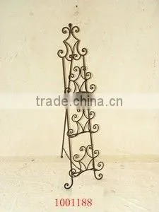 wall hanging metal magazine rack