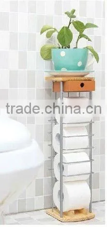 Steel pipe Toilet tissue paper holder