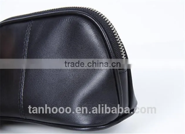 Fashion Black Cosmetic Bag,Travel Cosmetic Bag Large Size 18*10.5 cm
