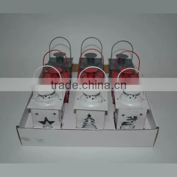 Mini christmas deer lantern