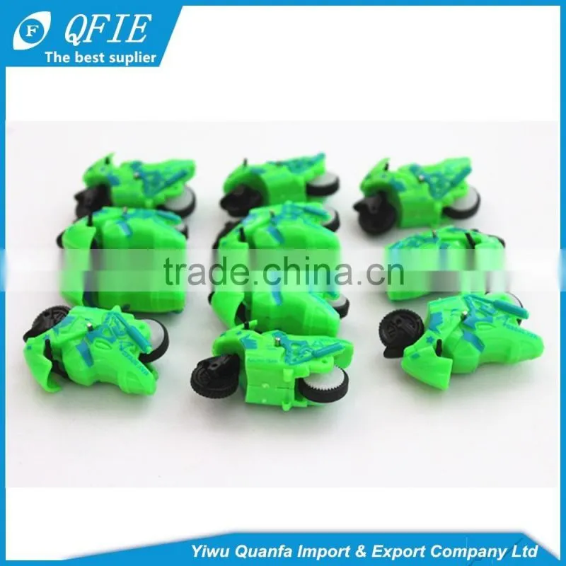 Cheap 4.5cm plastic friction inertial mini autocycle toy for capsule