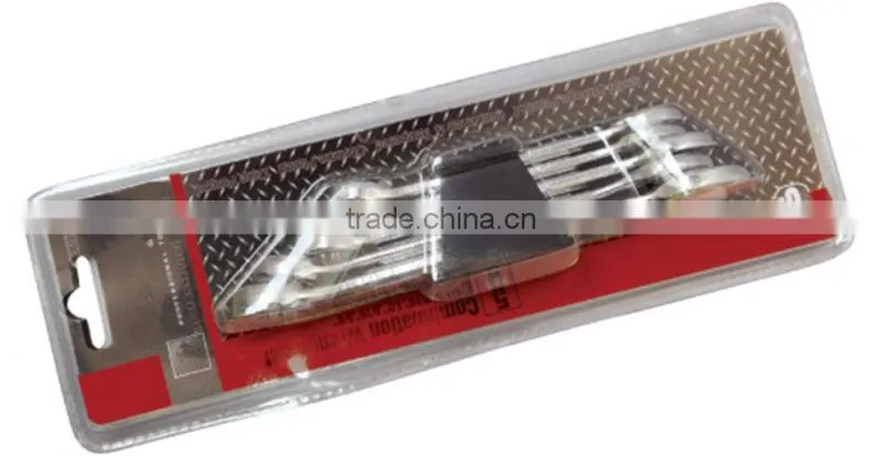 5 pcs Combination spanner set Wrench set 10-17mm
