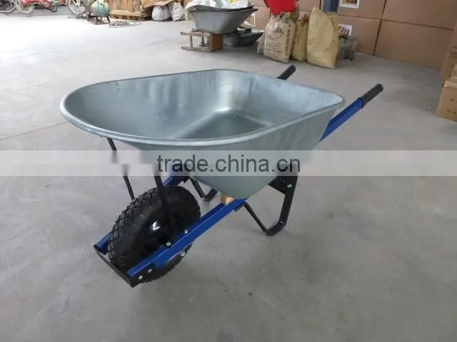 Made in China Galvanized Wheelbarrow