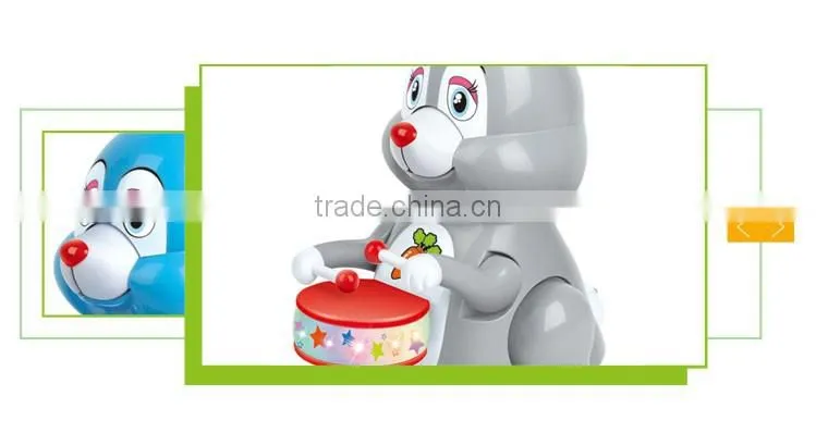 Most popular plastic music electronic rabbit toy