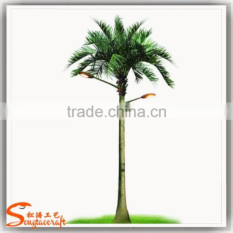 Wholesale lighted palm trees customized outdoor led street light