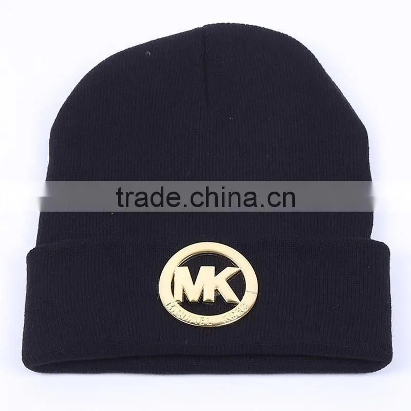 Fashion Hot Drilling CC Winter Beanies With Rhinestone