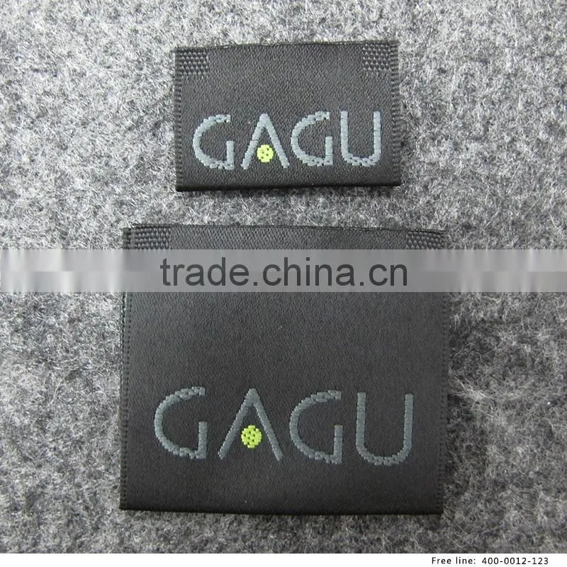 Overlock Custom Garment Woven Label