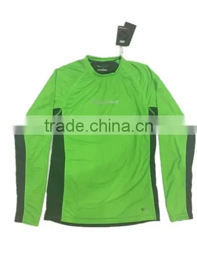 Men Long Sleeve Sport T-shirt jogging wear