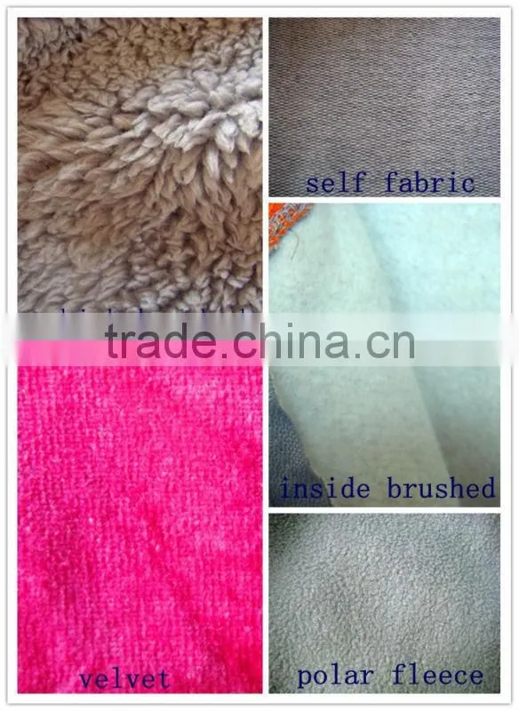 Han edition loose languid is lazy flash splicing bamboo looped a cotton padded covering head fleece Big yards coat inside a rend