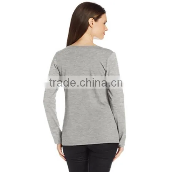 Casual Custom Women Long Sleeve T-Shirt