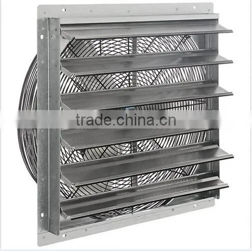 Shutter Exhaust Fan, 12" Blade Diameter 120V Hydroponics Ventilation CD