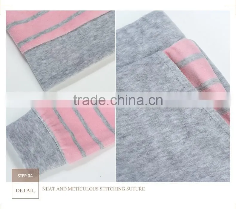 Logo printed dissimilarity Qianxiu cozy winter cotton lady sleepwear