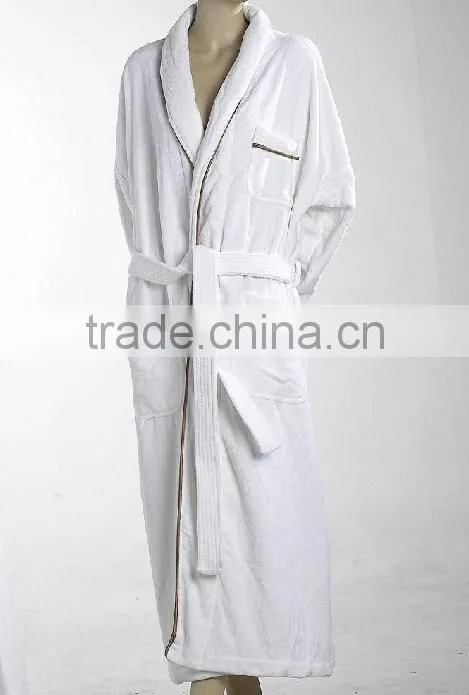 Factory wholesale waffle bathrobe 100% cotton