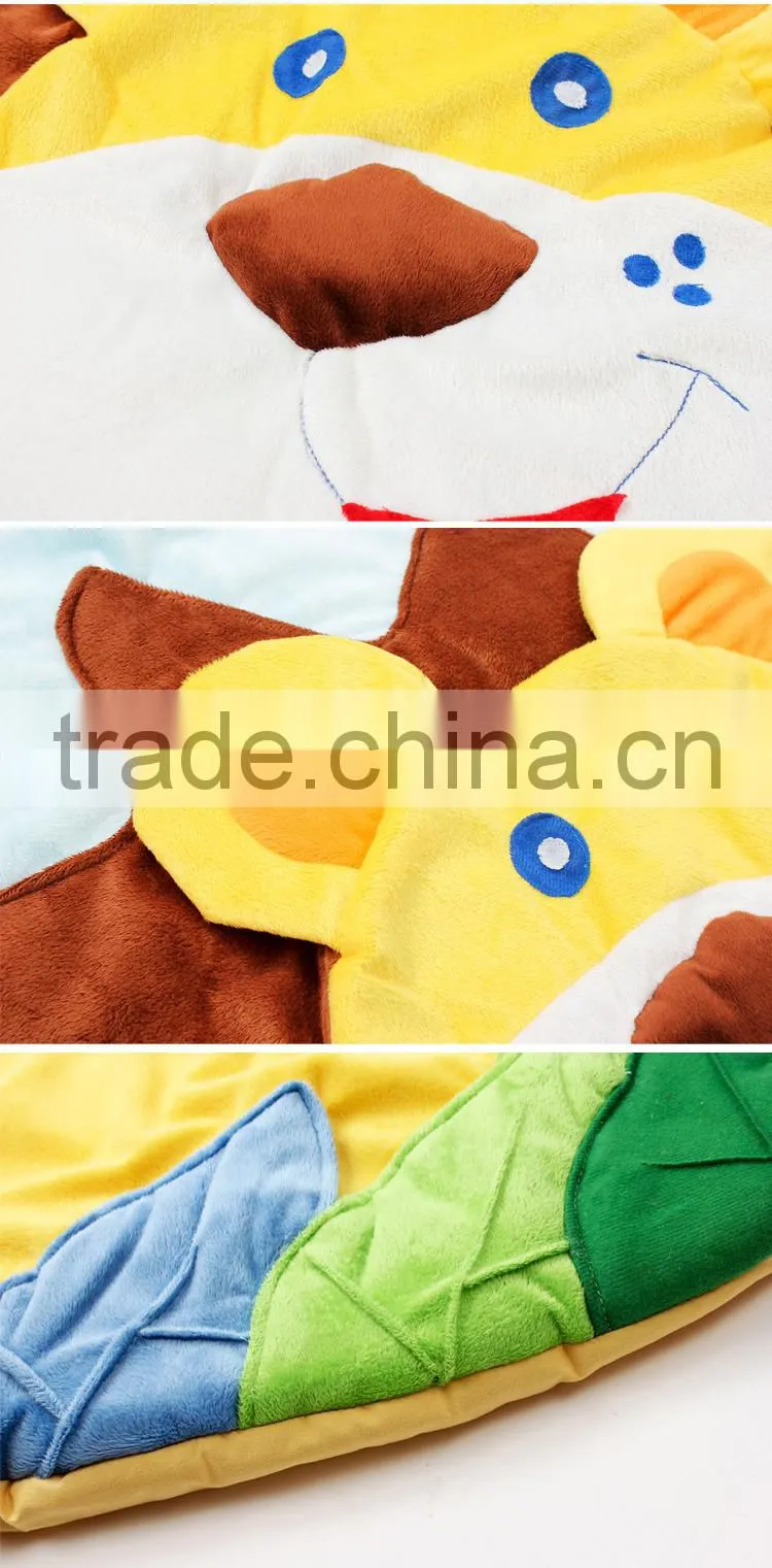 Wholesale non-toxic lion style musical gym baby kids play mat with hanging toys M5082203