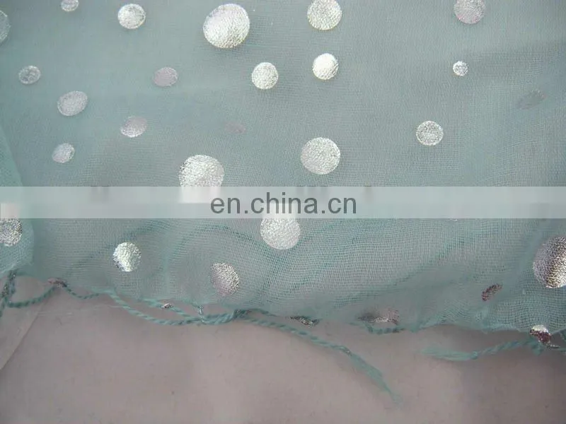 fashional foil print polyester scarf
