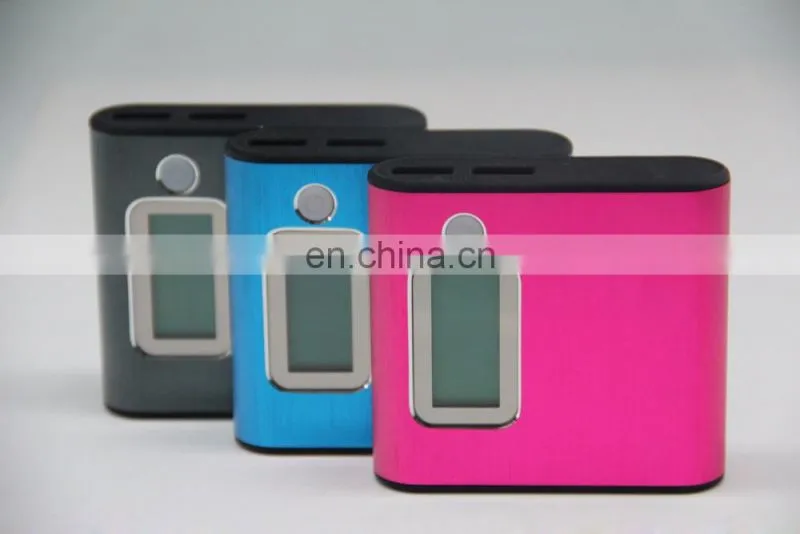 Portable mini larger mobile charger with led light