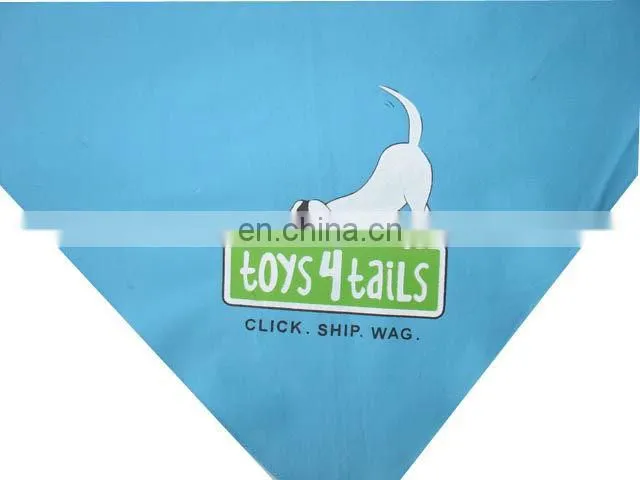 Eco-friendly Triangular Bandana, Cotton Bandana, Pet Bandana