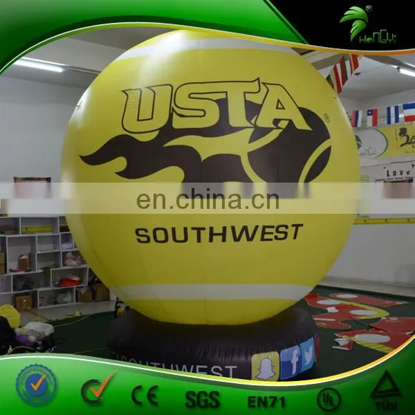 Outdoor Giant Inflatable Advertising Display Balloon with Base Inflatables LOGO Waterproof 3 D Led Lighting Ball