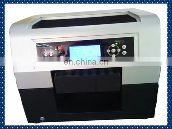 Kiosk touch screen flatbed -printer for cell phone case