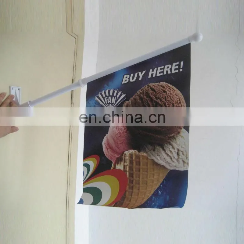 PVC outdoor promotion wall flag