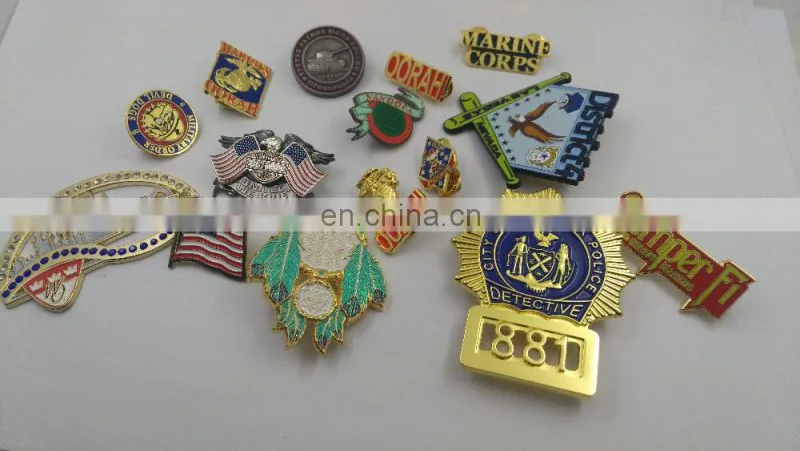 BSCI Approved Factory Custom Design 3d Lapel Pin