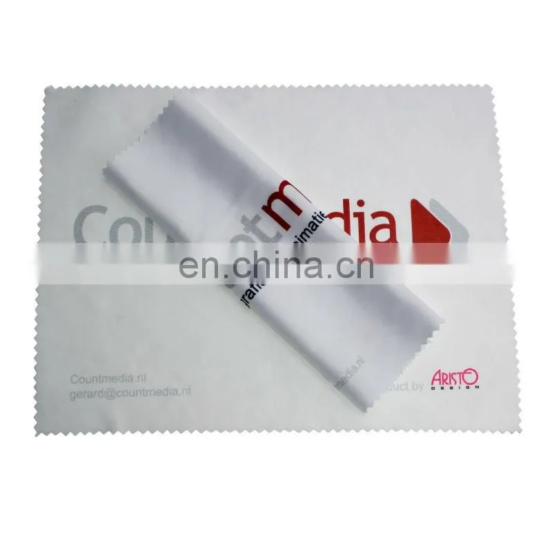 custom making brand premium microfiber fabric cloth factory