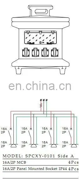 Mobie power outlet box