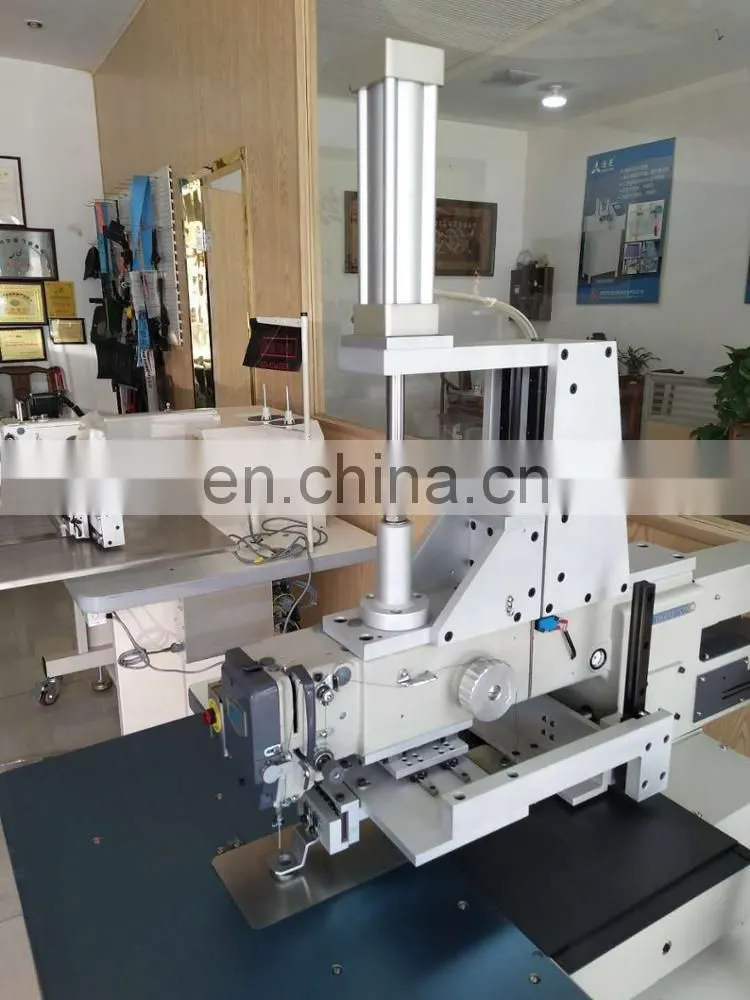 Automatic Pillow cushion circle tacking car sea sewing machine