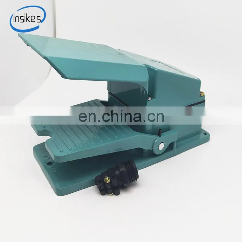 TFS-302 FS-302 Thick Aluminum Shell Foot Switch Foot Switch Foot Switch Machine Press Parts Silver Contact