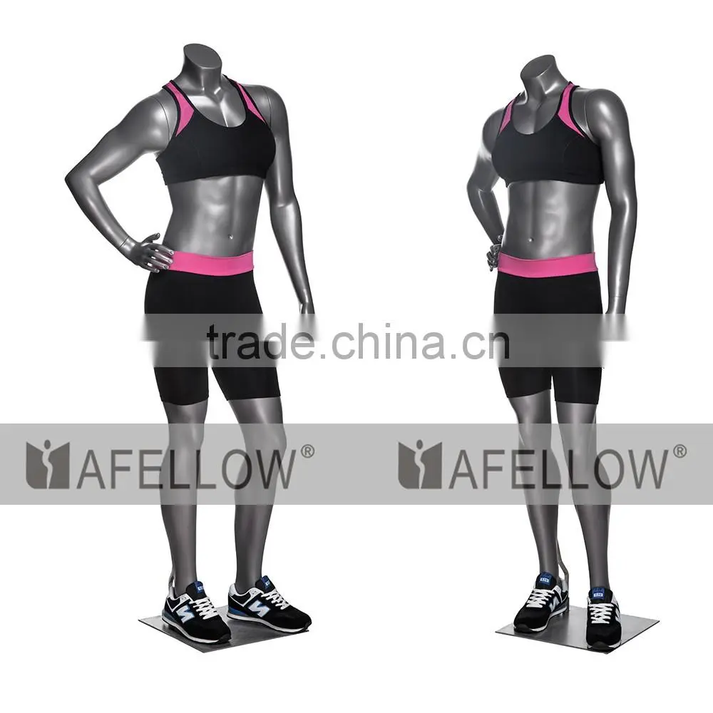 Female Fiberglass Sports Mannequin HEF-06