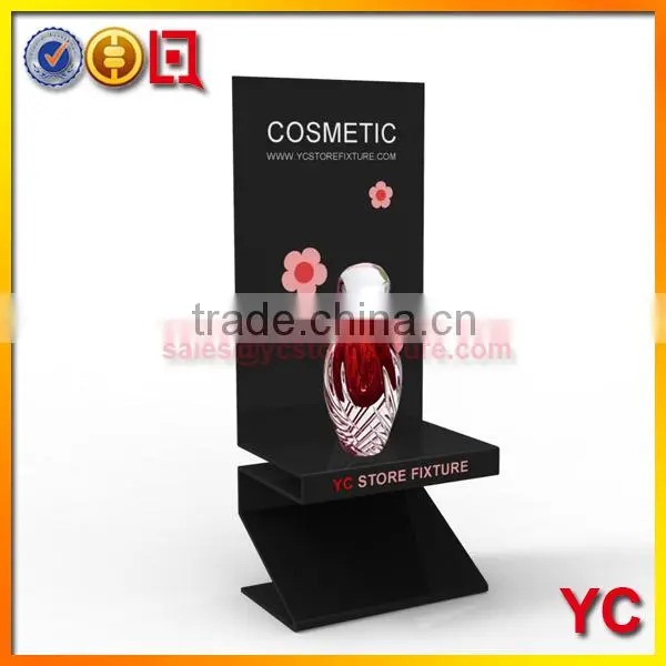 Acrylic cosmetic display stand