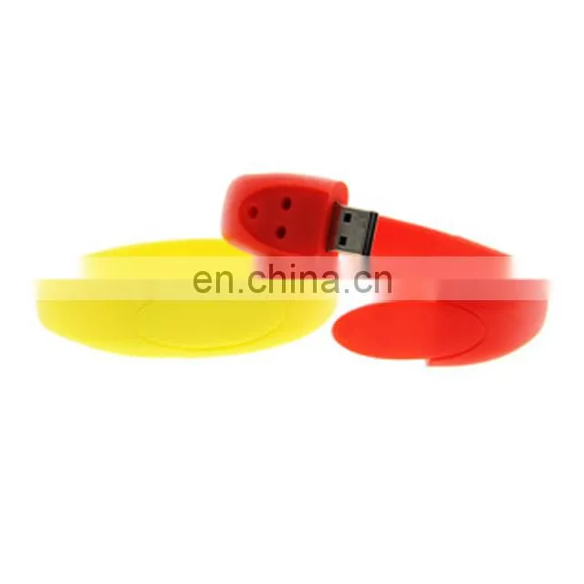 Promotional Custom LogoColorful Bracelet Flash Drive Bracelet USB With Logo