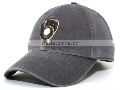 3D embroidery logo baseball cap with custom label