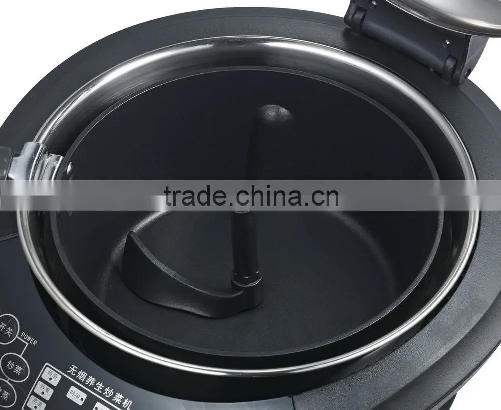 Automatic stir fry cooker