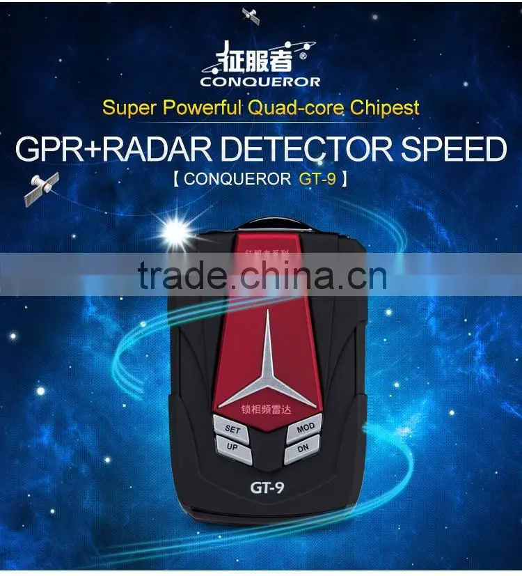 Portable Car Anti-Police 360 Protection Defense Laser Detection anti speed Radar Detector