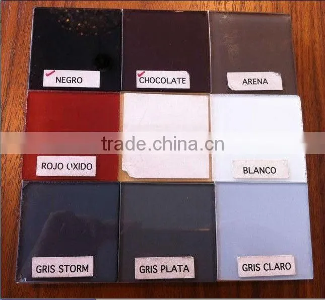 excellent quality silk screen glass for decoration