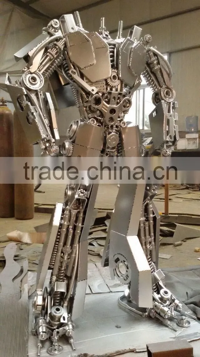 modern metal art sculptures for Outdoor decoration Optimus prime