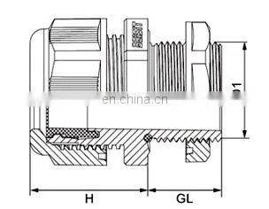 metal waterproofing cable glands