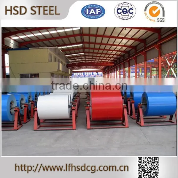 High quality roof building material steel coil ppgi