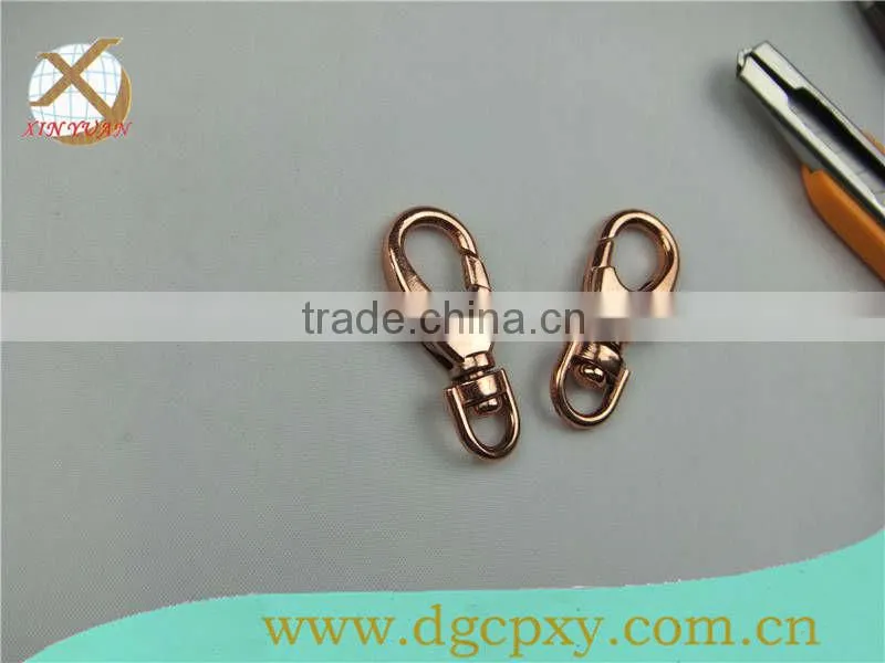 coppery metal swivel bolt dog snap hook