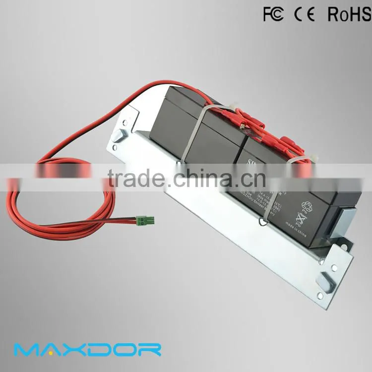 template battery pack for auto door