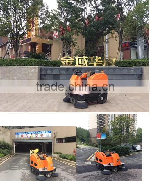 electric cleaning machine / industrial electric sweeper/outdoor cleaning equipment