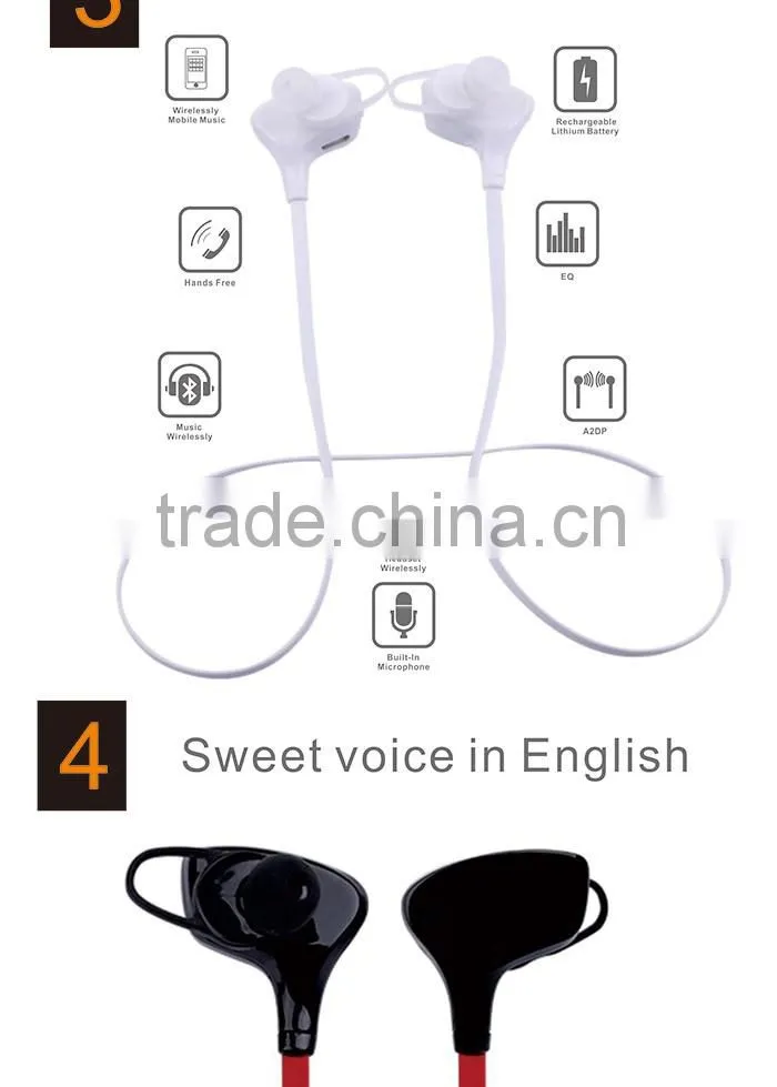 EP-A900 wireless earphone radio, stereo bluetooth earphone, cute earphone for girls