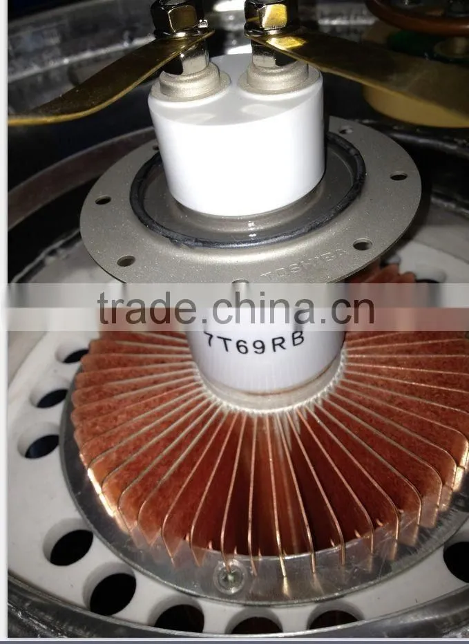 Japan Toshiba Electron Tube 7T69RB, Vacuun Tube, Oscillation Tube for High Frequency Machine
