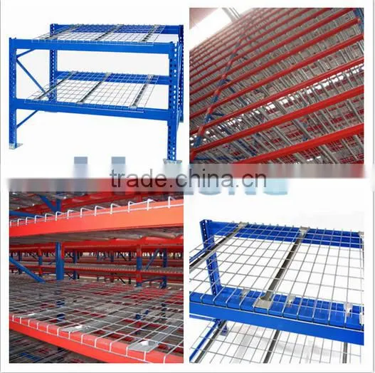 Steel storage wire decking for pallet rack