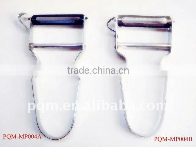 Durability all stainless steel veggie peeler 004B